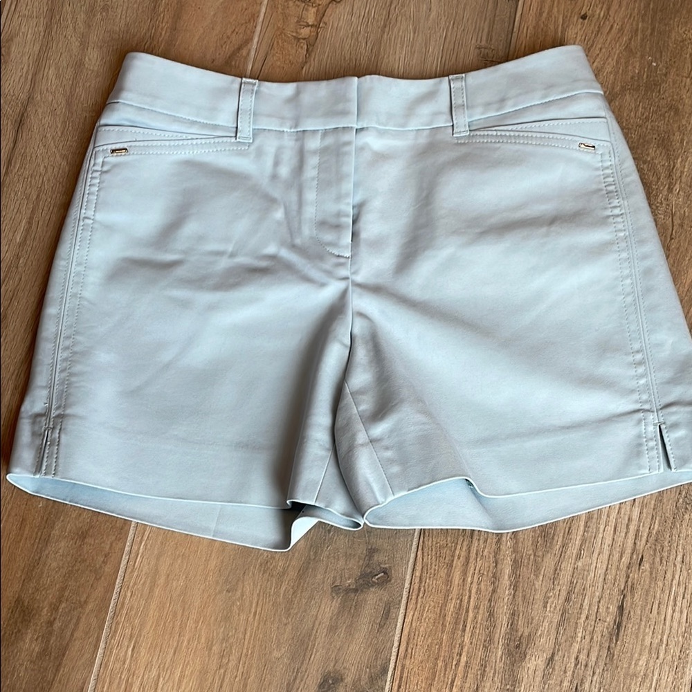 White House Black Market Tailored Light Blue Shorts